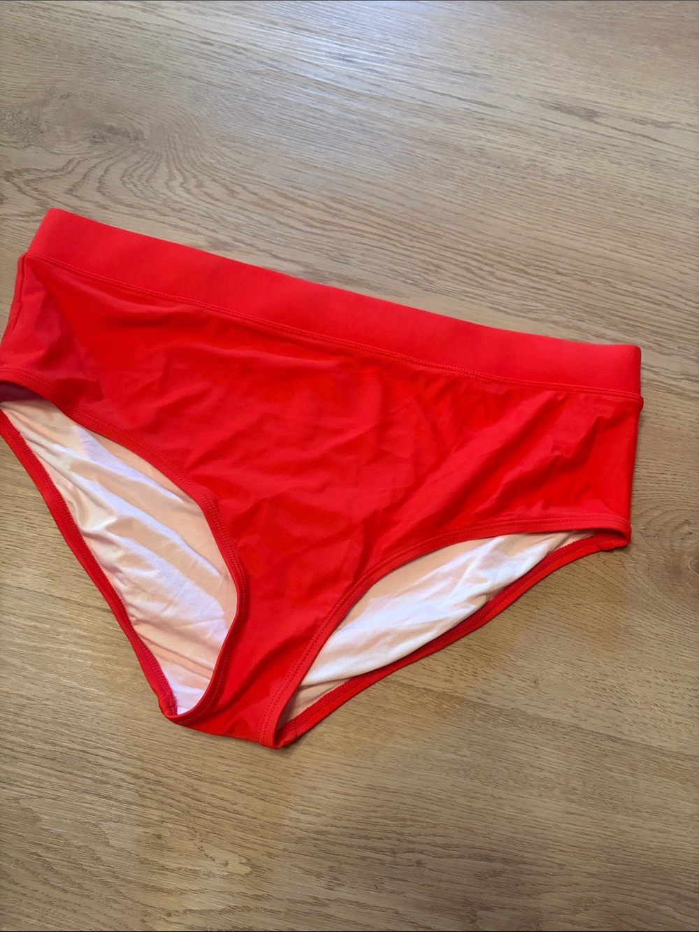 Matilda Jane Bold Red High-Waist Bikini Bottoms